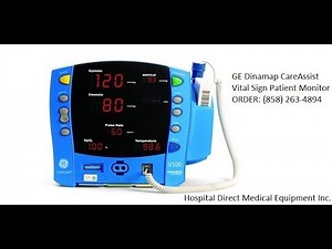 GE Dinamap V100 Patient Vital Sign Monitor