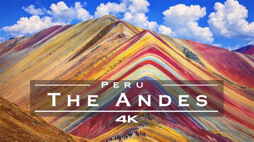 The Andes, Peru — breathtaking 4K drone views of majestic mountains