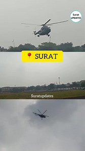 Authority tested helicopter landing ahead of PM Narendra Modi 29 September event in Surat #NarendraModi | Suratupdates