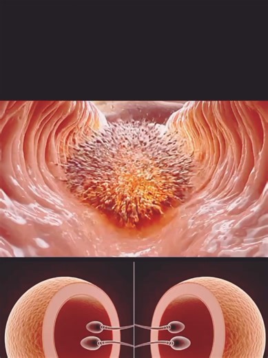Twins baby Fertilization inside view #englishuk0 #foryou #development #fyp #medical #pregnancyjourney #biology #unitedstates #twins #human #spermtoegg