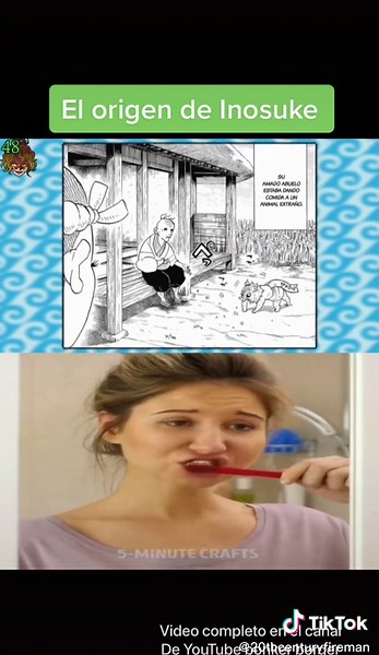 El origen de Inosuke en Kimetsu no Yaiba