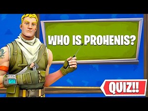 The OFFICIAL ProHenis Trivia Map! - Who is ProHenis? (Fortnite Creative Mode)