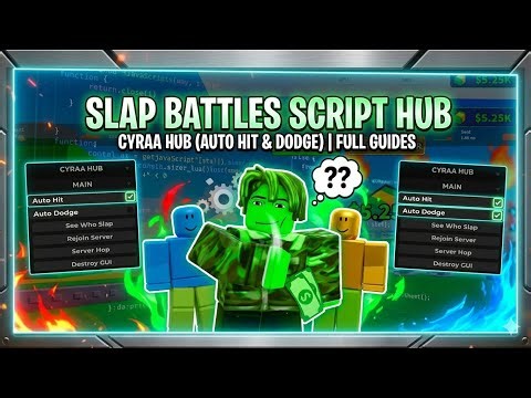 BEST SLAP BATTLES SCRIPT 2026! 🥊 | AUTO HIT & AUTO DODGE | CYRAA HUB