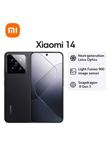 Xiaomi Mi 14 Global Version Smartphone NFC Next-Generation Optics Light Fusion 900 Image Sensor Ultra-Thin Bezel Design Snapdragon® 8 Gen 3 Mobile Platform CrystalRes Dynamic 1-120Hz AMOLED 6.36" Classic Size | SHEIN
