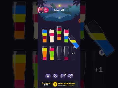 How to complete 3 events 25 to 30 Level Love water color sort puzzle game