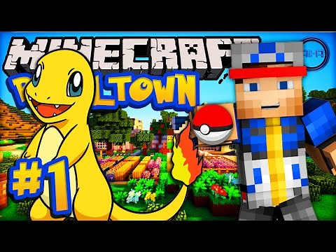 Minecraft Pixelmon Episode #1 - "SHINY POKEMON!" - PIXELTOWN! w/ Ali-A!