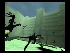 The Matrix: Roof Top Deleted Scenes (Stop-Motions)