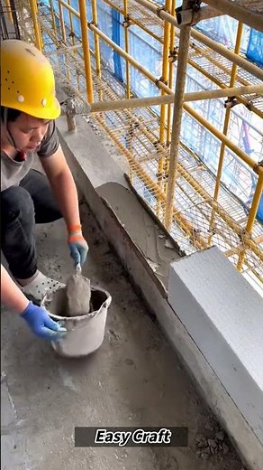 AAC Block Wall Building Process