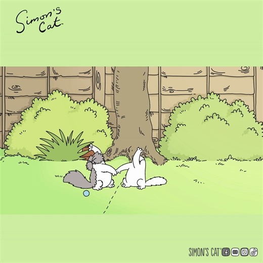 When your nemesis won't leave you alone...😤 | Simon's Cat