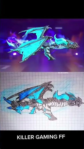 “Free Fire Gun Skin Drawing ✏️🔥 | Realistic M1887 & MP40 Artwork”