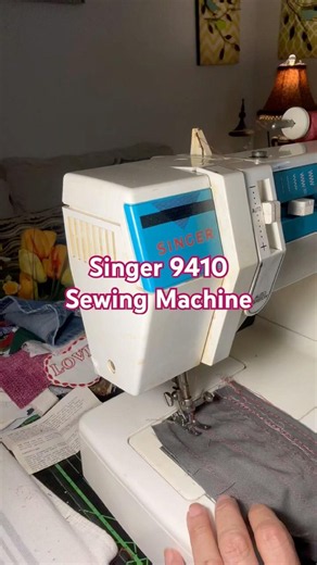 Singer 9410 and How it sews