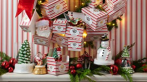 RAZ Imports by Eric Cortina 7" Christmas Nutcracker with Tree Glass Collectible Christmas Ornament