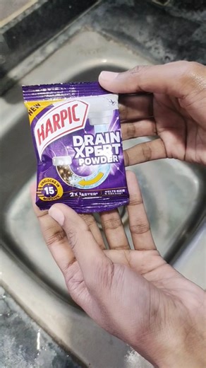 How to Unclog Kitchen Sink in Seconds #shorts #draincleaning #harpic #sink #tricks #unclog #review