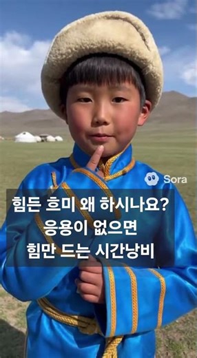 흐미 창법 응용하지 않으려면 시간낭비 하지 마세요~ #선한공유 고양이 강아지 서로 사랑해야 합니다. 아껴야 합니다.