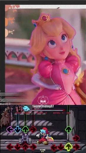 Coronation Day Peach in Super Mario Movie /Speed Edit #mariomadnessv2