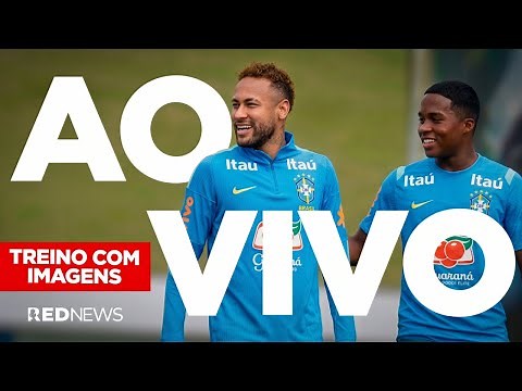 DIRETO DOS EUA! TREINO DA SELEÇÃO BRASILEIRA COM IMAGENS AO VIVO PARA A COPA DO MUNDO 2026