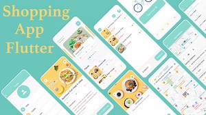 Flutter Food Delivery App | Shopping | E-commerce for iOS and Android