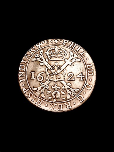 Spain 8 Reales Coin 1624 – Spanish Empire Silver Coin – Philip III Coin – Antique Style Collector Coin – Historical Gift - Etsy