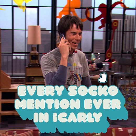 415K views · 1.4K reactions | Socko... a man of many mysteries that sells great socks! | iCarly | Facebook