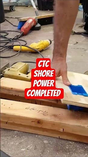 SHORE POWER ELECTRICITY COMPLETED ⚡ | Cargo Trailer Conversion