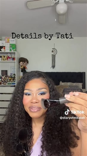DETAILS By TATI on Instagram: "When a review feels like soft-focus sunshine.✨ @diaryofmikalah reviews both the Essentials and Expansion Sets. 🤍 The best takeaway… ‘It’s giving 8 brushes instead of 7,’ thanks to the dual-ended design of ES-2. 😘 Her brush lineup from today’s routine: ✨ EX-1 to bronze or chisel with control ✨ ES-2 for flawless foundation ✨ EX-2 for cream blush, just the right shape ✨ EX-3 for powder blush ✨ EX-4 for that perfectly blurred concealer ✨ EX-6 for soft nose contour ✨ 
