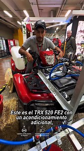 ¡Trabajo pesado? ¡Ahora es trabajo preciso! 💪 Con la Honda TRX 520 FE, la robustez te lleva a cualquier rincón 🏞️ y su pulverización integrada te da eficiencia top. ✨ ¡La potencia que tu campo necesita! #HondaPower #TRX520FE #ATV #CampoProductivo #HondaDream | Honda Colombia