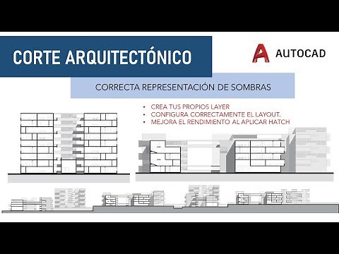 COMO EXPRESAR CORRECTAMENTE SOMBRAS EN CORTE Y ELEVACION ARQUITECTONICO EN AUTOCAD