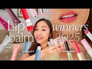 Ranking my BEST LIP BALMS! 👀🏅 *viral, k-beauty & high-end!*