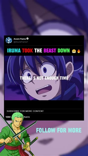 “Iruma’s Most Heroic Shot Ever 🎯⚡” #anime