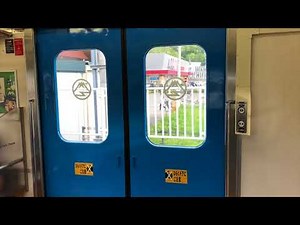 富士急行線 6000系 ドア開閉集