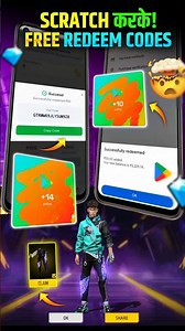 FREE REDEEM CODES INSTANT | SCRATCH करके FREE REDEEM CODE | FREE GOOGLE PLAY REDEEM CODE APP #shorts