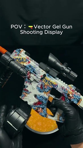 Custom Vector Gel Blaster Shredding Targets! 🔥🔫