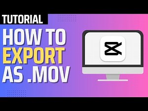 How To Export as MOV in Capcut PC (2026)