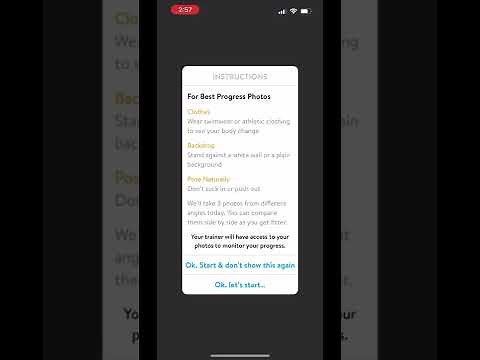 How to add / update pictures and measurements in Trainerize App