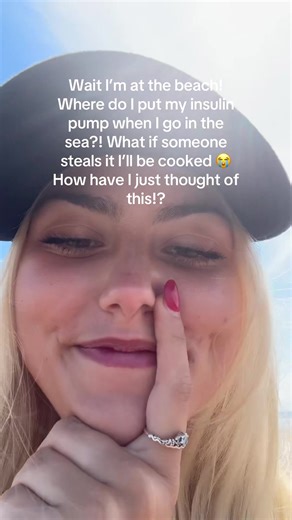 Don’t want to leave her I’m scared #insulinpump