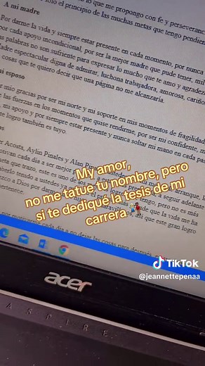 Dedicatoria emotiva en tesis - Agradecimiento a Dios