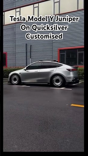 Tesla Model Y Juniper Quicksilver Customised #modely #teslamodely #electricvehicle #tesla #teslacar