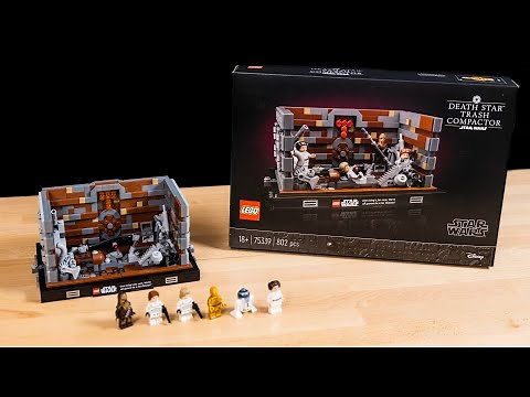 LEGO Star Wars Death Star Trash Compactor REVIEW | Set 75339