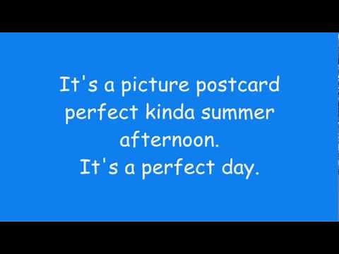 Phineas And Ferb - Perfect Day Lyrics (extended + HD + HQ)