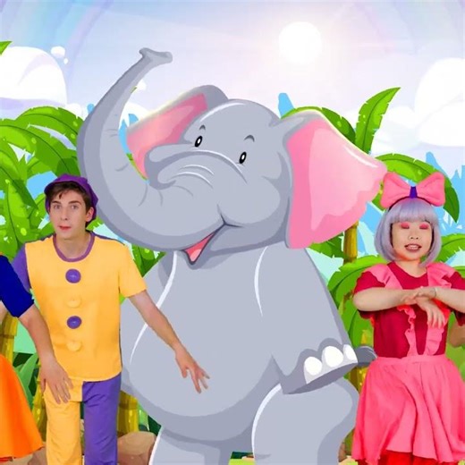 Dance with Elephants! #shorts | Kids Funny Songs
