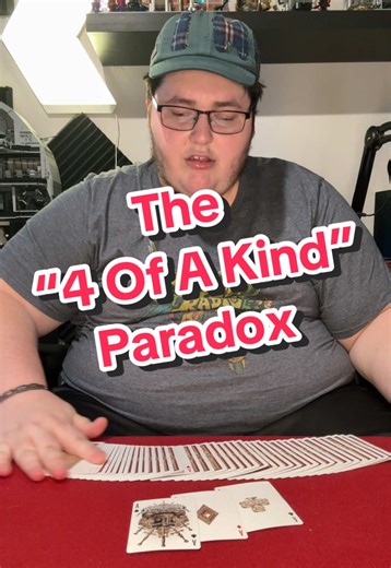 The aces are truly powerful, ever wonder why anytime you play cards, it seems like you always lose to someone with insane luck with aces? #magic #cardmagician #sleightofhand #cards #magictrick