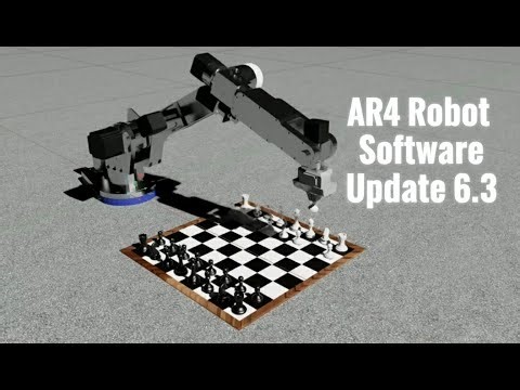 AR4 DIY Robot Arm 6.3, Linux Support, New UI, Isaac Sim, Control Your 6-axis Robot Build with ROS 2
