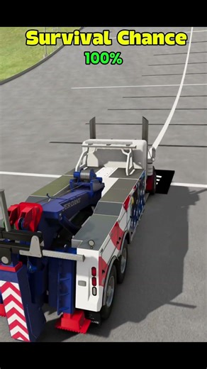 You Won’t Believe Beam Safari Vs Gavril T- Series Survived This BeamNG Physics Challenge
