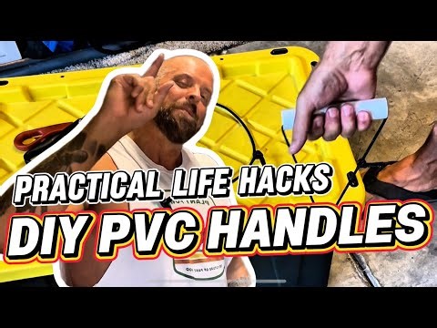 🔧🧰 Practical Life Hacks: DIY PVC Pipe Handles