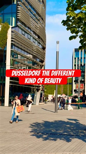 Modern Architecture at Kö-Bogen, Düsseldorf #travel #germany #architecture #shorts