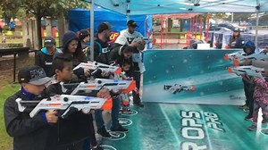 6.1K views · 12 reactions | Play a game of laser tag at the Nerf LaserOps booth at the #PNEfair *only through Sunday* | PNE/Playland | Facebook