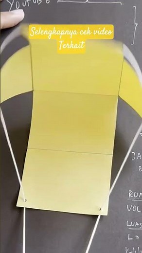 Hexagonal pyramid net #tutorial #papercraft #origamitutorial