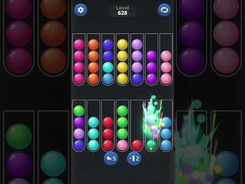 Ball Sort by Infinite Joy (V2): Levels 627, 628, 629