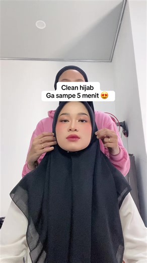 Quick Clean Hijab Tutorial in Under 5 Minutes