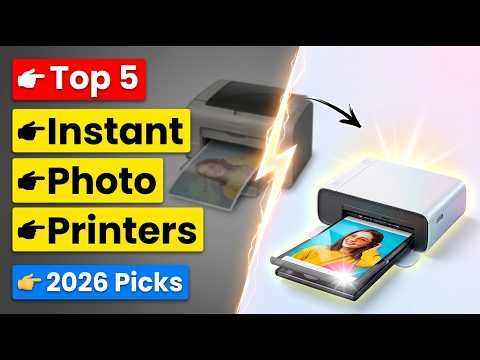 Top 5 Best Compact Instant Photo Printer Review Guide 2026 (Hidden Gem) Don’t Buy Before Watching